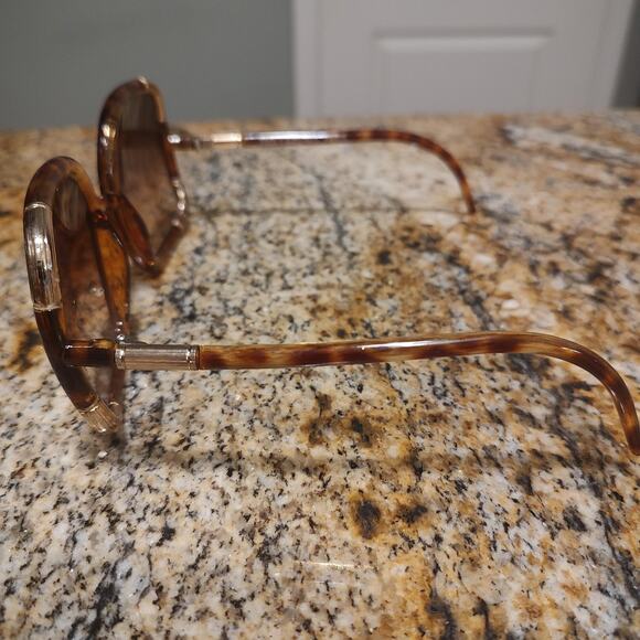 Vintage Ted Lapidus Paris Sunglasses Womens Large Oversized France 70s Eyewear - Picture 4 of 16